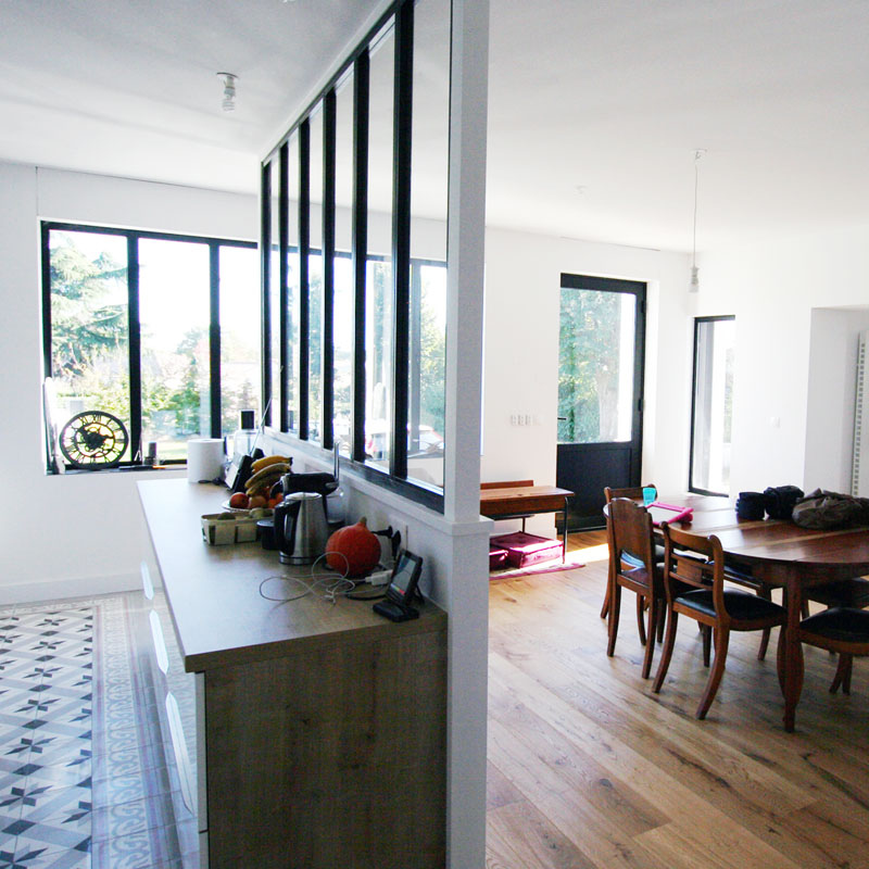 renovation cuisine verrière Nantes
